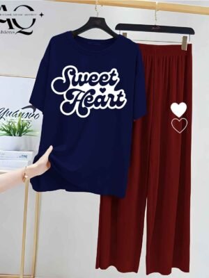 Women Night Wear sweet heart D7